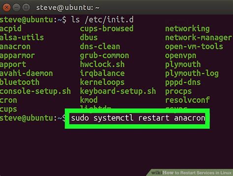 How To Restart Services In Linux Steps With Pictures