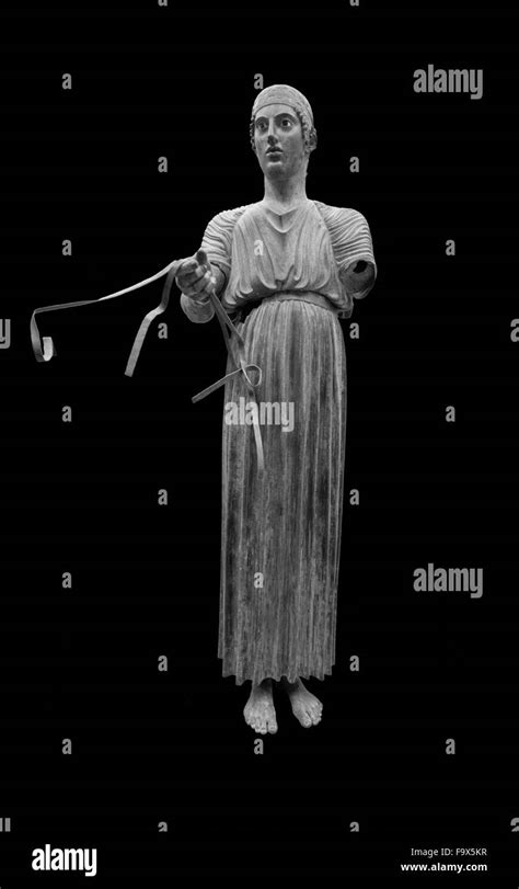 Bronze Charioteer Delphi Black And White Stock Photos And Images Alamy