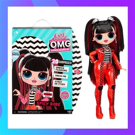 Кукла L O L Surprise LOL OMG Fashion Doll Series 4 Spicy Babe купить с доставкой по выгодным