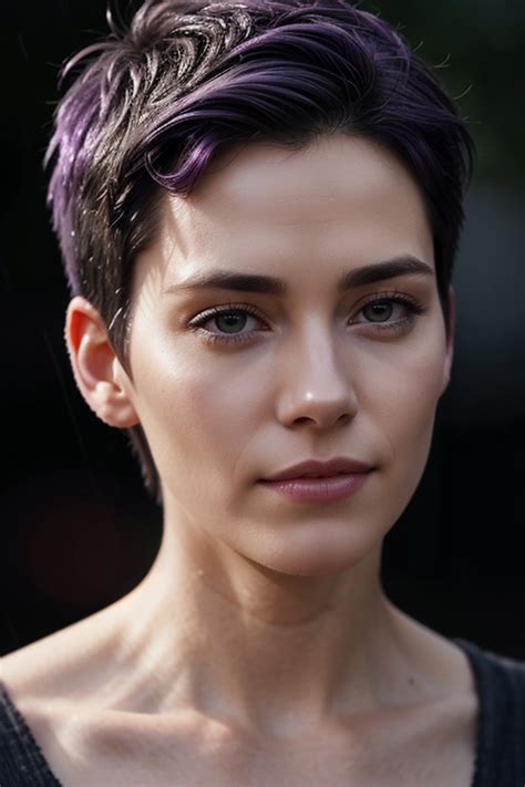 Purple Eyes Pixie Cut Pubic Hair Furry AI Porn