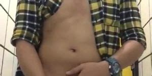 Handsome Horny Straight Malay Guys Masturbate And Cum Inside Public Toilet Porn Videos