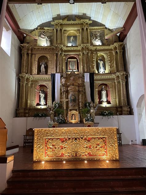 Templo Del Ex Convento De Santo Domingo Tunja Altar Y R Flickr