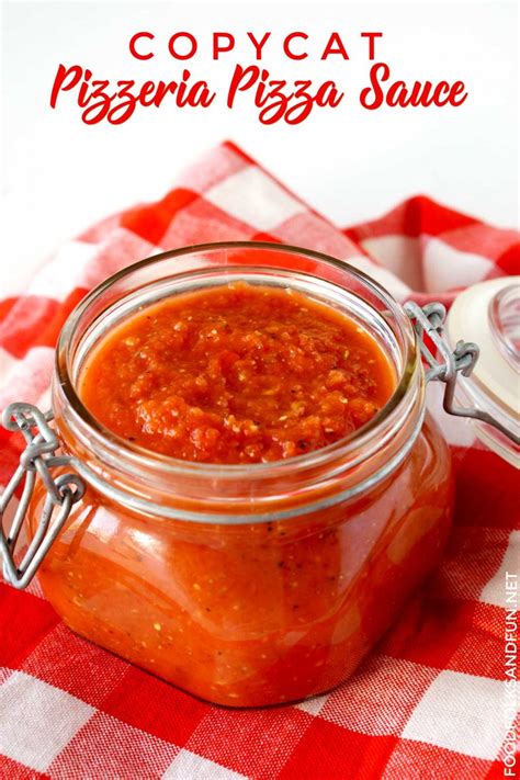 Homemade Italian Pizza Sauce Recipe • Food Folks And Fun