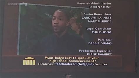 Judge Judy Credits 2015 Youtube