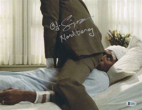 OJ SIMPSON SIGNED 11X14 PHOTO NAKED GUN AUTHENTIC AUTOGRAPH BECKETT COA A Collectible