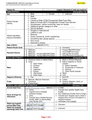 Fillable Online Shock Library Mcgovern Medical School Uthealth