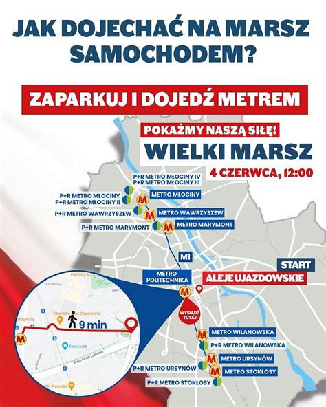 Marsz Czerwca Gdzie Zaparkowa W Warszawie Jak Skorzysta Z P R