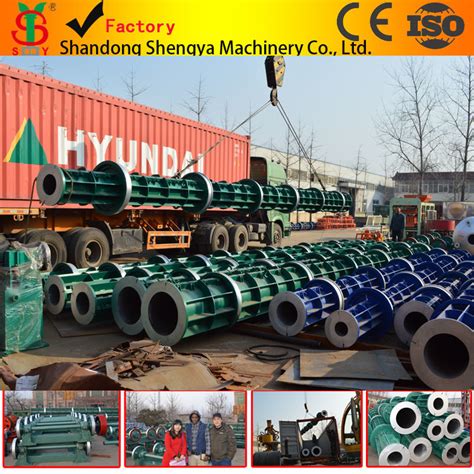 Electric Concrete Pole Making Machine Cement Casting Pipe Machine