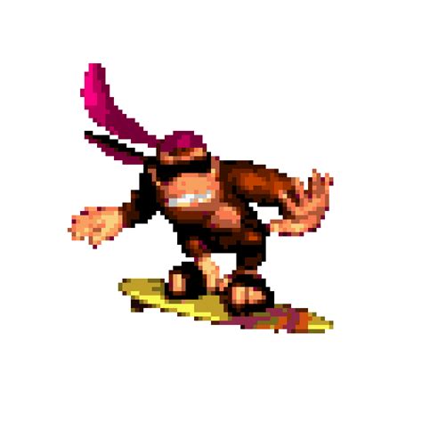 Supper Mario Broth Funky Kong From Donkey Kong Country 2