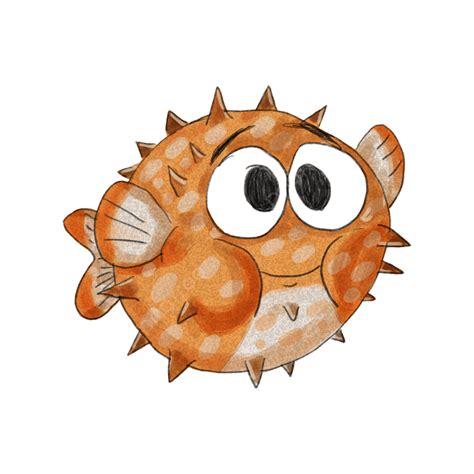 Fugu PNG Image, Fugu Fish, Draw, Puffer Fish, Image PNG Image For Free Download