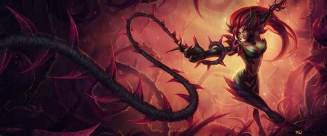 Zyra Splash Art League Of Legends Lol 4k Wallpaper Download