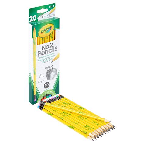 اطلب اقلام رصاص 2hb 20 قلم من كرايولا Crayola No 2 Pencils