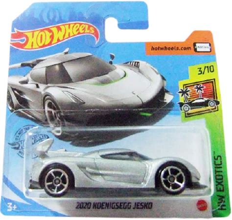 Amazon Hot Wheels Koenigsegg Jesko Hw Exotics Short Card Toys