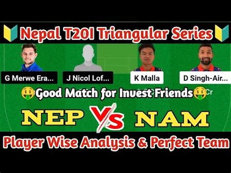 Nep Vs Nam Dream Prediction Nep Vs Nam Dream Team Nep Vs Nam