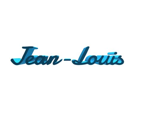 STL file Jean-Louis 👦・3D printer model to download・Cults