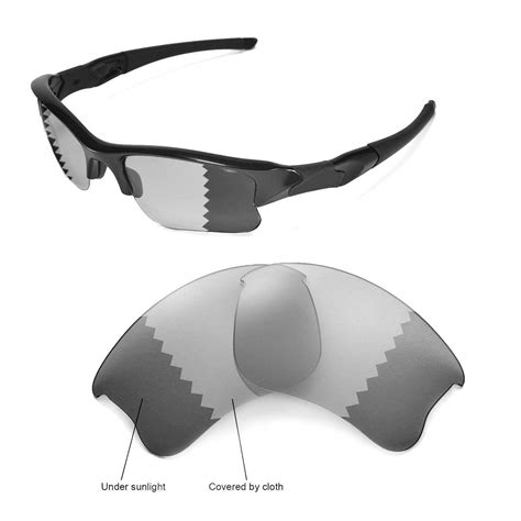 New Walleva Polarized Transition Photochromic Lenses For Oakley Flak