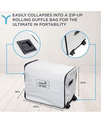 Ivation EZ-Bed, Portable Twin Air Mattress with Built In Pump - Macy's