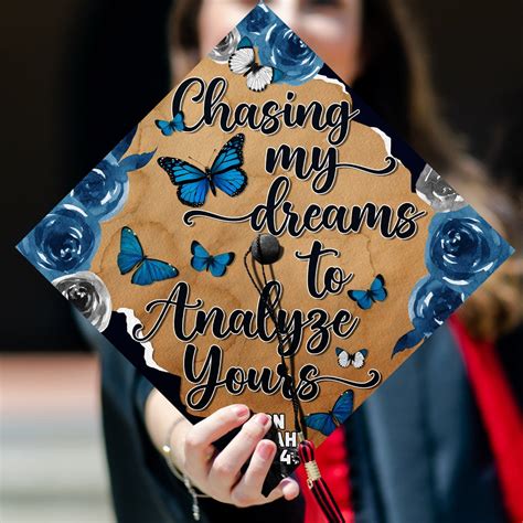 Bsn Psychology Graduation Cap Topper Personalized Psychology Cap