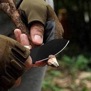 Amazon Omesio Neck Knife Small Fixed Blade Tactical Knife