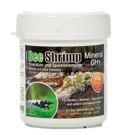 Salty Shrimp Bee Shrimp Mineral GH+ 110g | Water additive | Rendo-Shr ...