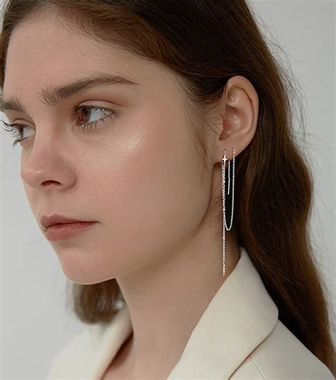 The Best Threader Earrings To Buy In Who What Wear