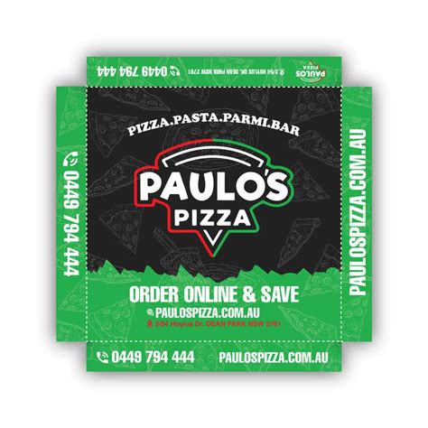 Entry 147 By Fatema64 For Modern Pizza Box Design Freelancer