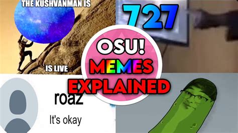 The Origin Of Every Popular Osu Meme Explained 727wysi Identity