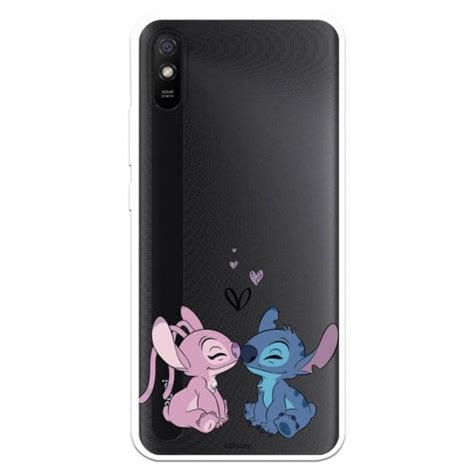 Estojo Oficial Disney Angel Stitch Kiss Para Xiaomi Redmi A Lilo