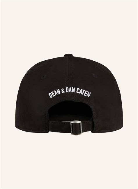 DSQUARED2 Cap in black/ white