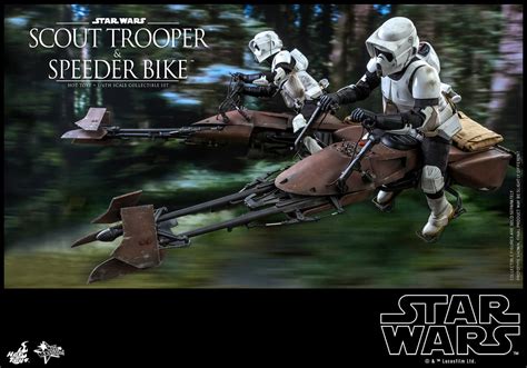 Star Wars Scout Trooper And Speeder Bike Bundle Arrives At Hot Toys