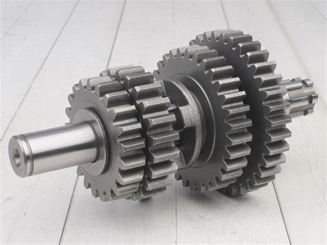 Вал КПП вторичный в сборе двиг. YX150 см3 (WD150) эл.стартер SM-PARTS ...