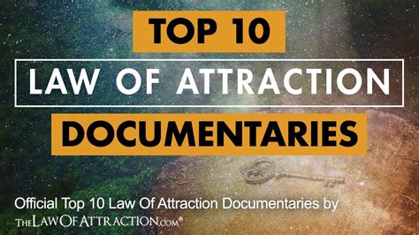 Top 10 Law Of Attraction Documentaries That You Must Watch Youtube