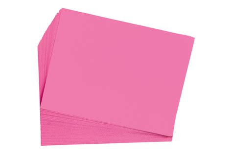 Pink Construction Paper - Discount School Supply