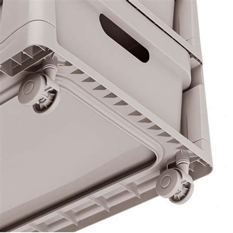 Комод четырехсекционный на колесах Econova Luxe, 300 x 385 x 690 мм ...