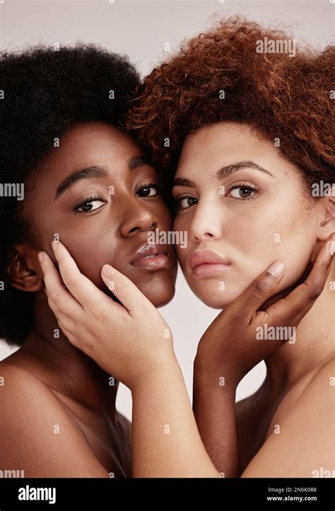 Beauty Skincare And Portrait Of Black Women For Cosmetic Skin Self