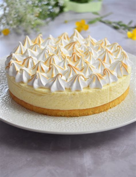 Gâteau nuage au citron meringué Recette d entremet