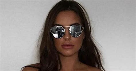 Love Island S Jess Shears Rocks Raunchy Glitter Boob Trend Daily Star