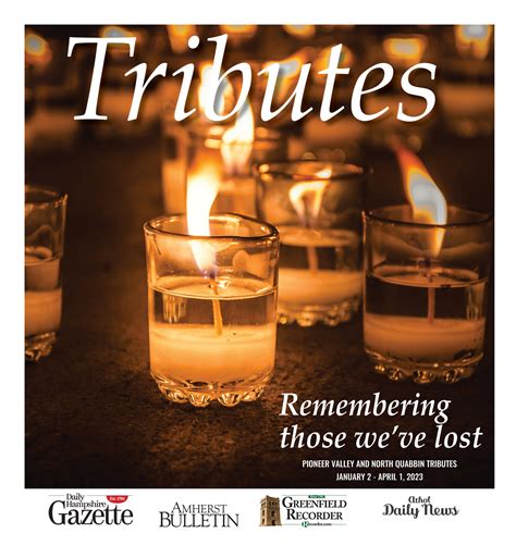 The Recorder - Tributes-April 2023 - Page 1