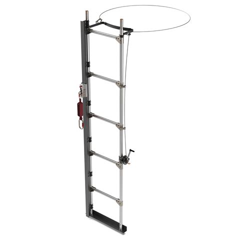 Лестница монтажная ЛС 2 Н с ЖАЛ и ползунком — Teletype