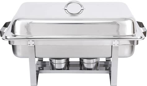 Buy Zeny Pack Of Chafing Dish Quart Full Size Stainless Steel