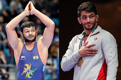 Deepak Punia Indian Wrestler Deepak Punia Settles For Silver After