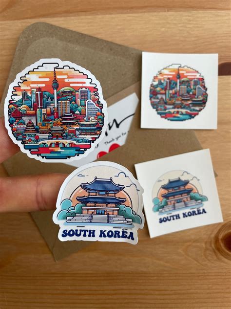 South Korea Sticker Set Korean Sticker Korean Stationery Korean