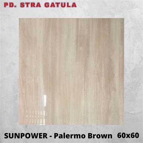 Jual Granit 60x60 SUNPOWER Palermo Brown Bruno Granit Lantai