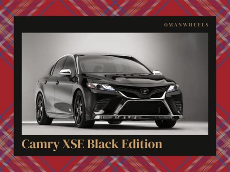 Camry XSE Black Edition in Oman