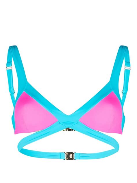 Buy Agent Provocateur Mazzy Bikini Bra Blue At Off Editorialist