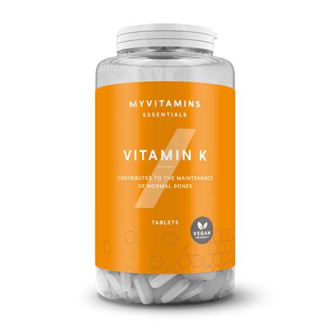 Comprimés Vitamine K Essentiels Myvitamins