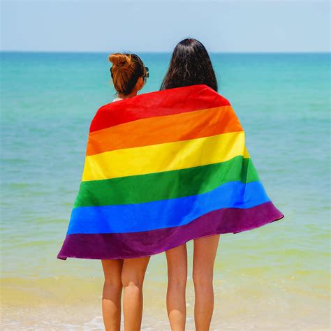 Toalla De Playa Con Bandera Gay Desfile Del Orgullo Lgbt X Pulgadas Movimiento De