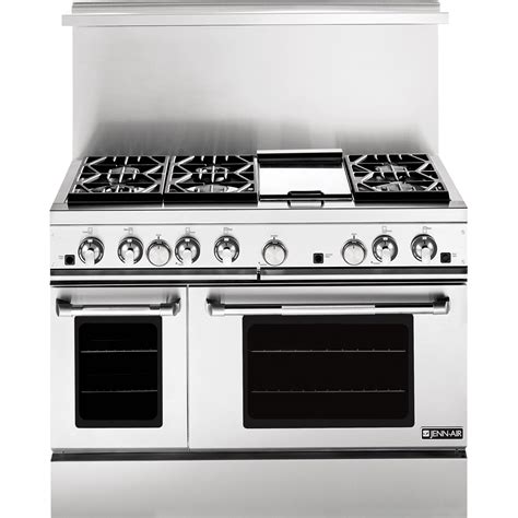 Jenn Air Prg4810lp 48 Pro Style Gas Range Stainless Steel Plessers