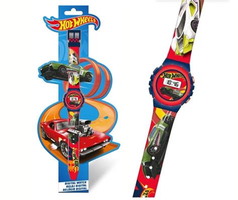 KIDS EUROSWAN ZEGAREK CYFROWY HOT WHEELS 8435507870528 Cena Opinie Dziecięce 14145343569