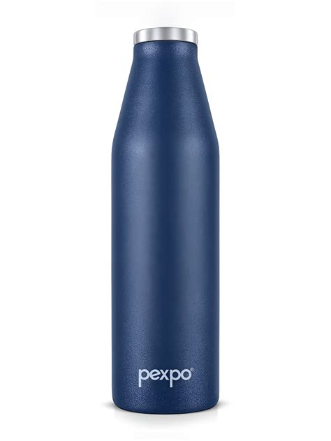 Buy Pexpo Ludo Navy Blue Printed Thermosteel Hot And Cold Flask Insulated Water Bottle Ml